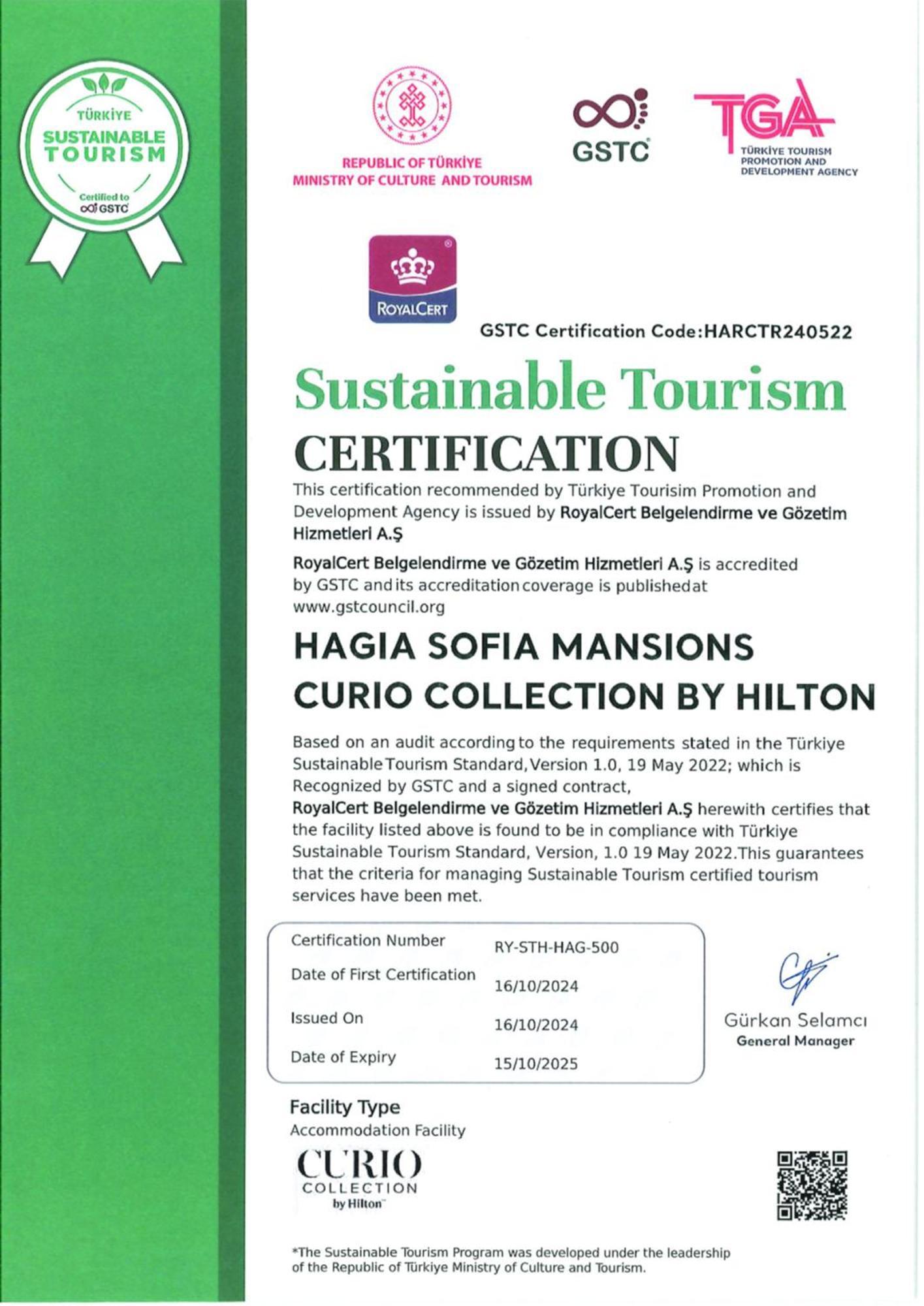 Hagia Sofia Mansions Istanbul, Curio Collection By Hilton Hotel Ngoại thất bức ảnh